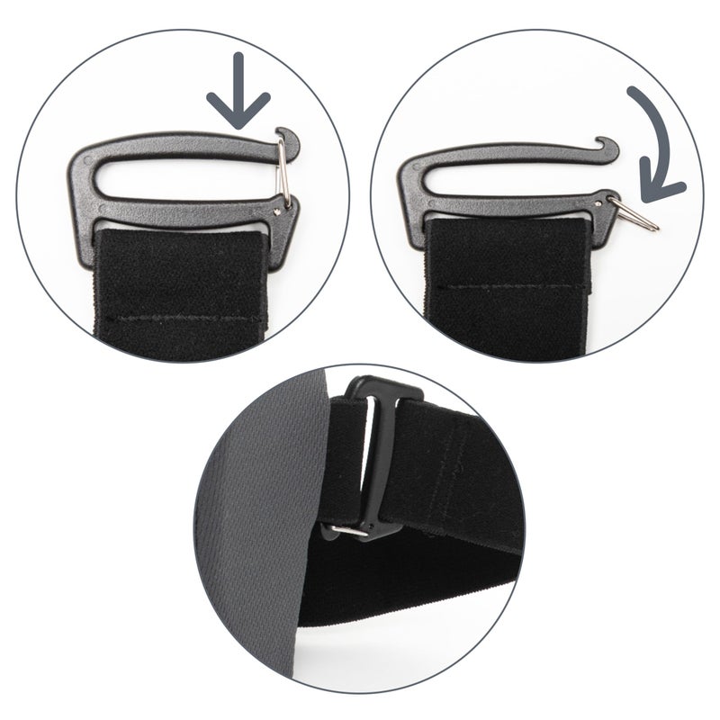 OPTP Thoracic Lumbar Back Support - Full Back and Lumbar Support for Improved Sitting Posture, Upper/Lower Back Support for Chair, and Car Back Cushion for Travel - Image 5